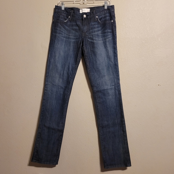 Paper Denim & Cloth Natalie Low Rise Peg Leg Jeans - Picture 1 of 15